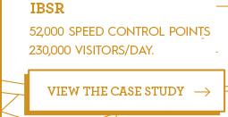 IBSR: 52000 Speed control points, 230000 Visitors per day.
